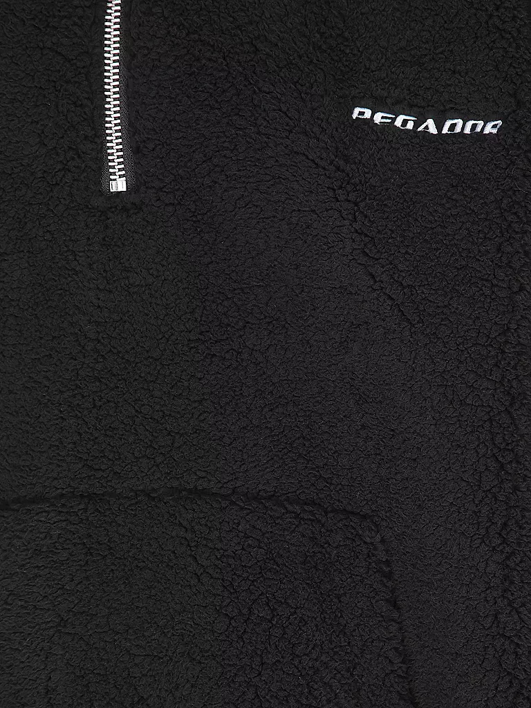 PEGADOR Fleecesweater PUKA  schwarz