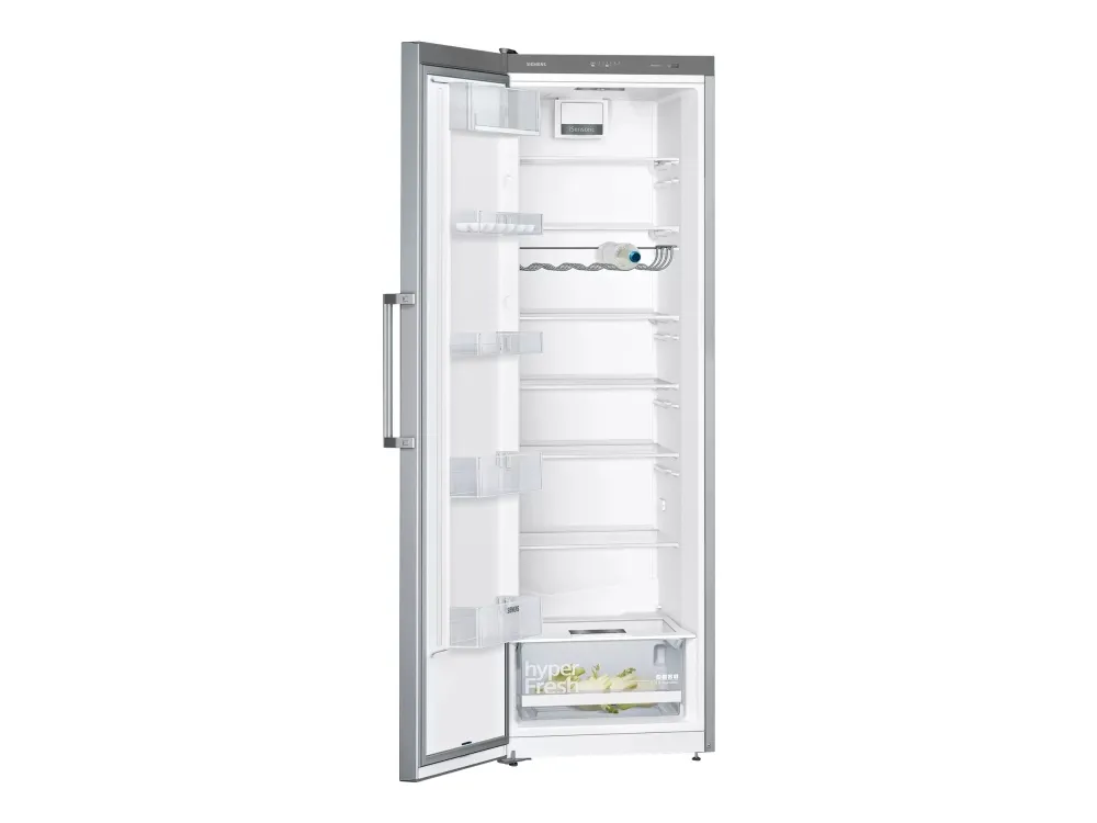 Siemens iQ300 KS36VVIEP - Køleskab - bredde: 60 cm - dybde: 65 cm - højde: 186 cm - 346 liter - Klasse E - rustfrit stål
