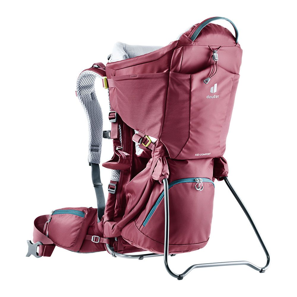 Deuter KID COMFORT 14L - Porte-bébé + Pare-soleil maron