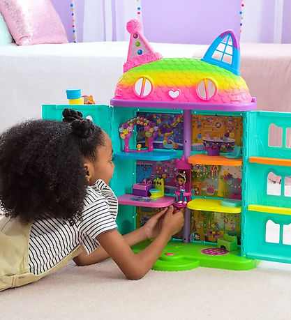 Gabby's Dollhouse Dukkehus m. Tilbeh?r - Celebration Dollhouse