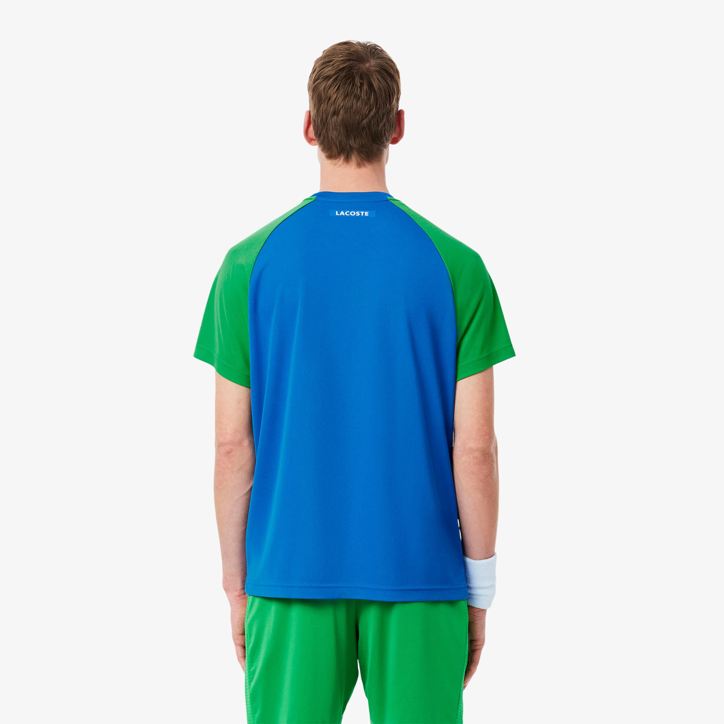 Lacoste T-shirt Hommes - Bleu , Multicouleur