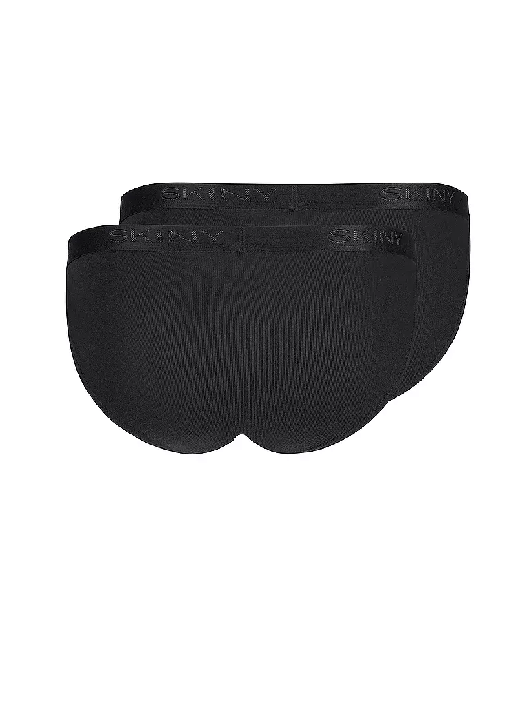 SKINY Slip - Tanga 2-er Pkg. black schwarz