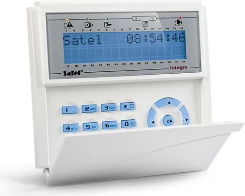 SATEL INTEGRA INT-KLCD-BL - RFID-nærhedslæser/tastatur