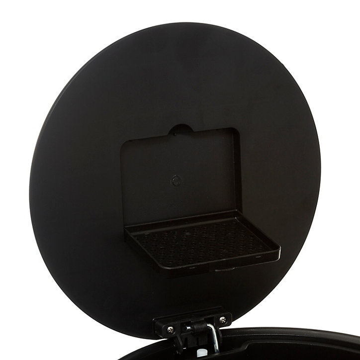 Poubelle à pédale rond Delta 5Five 30L noir