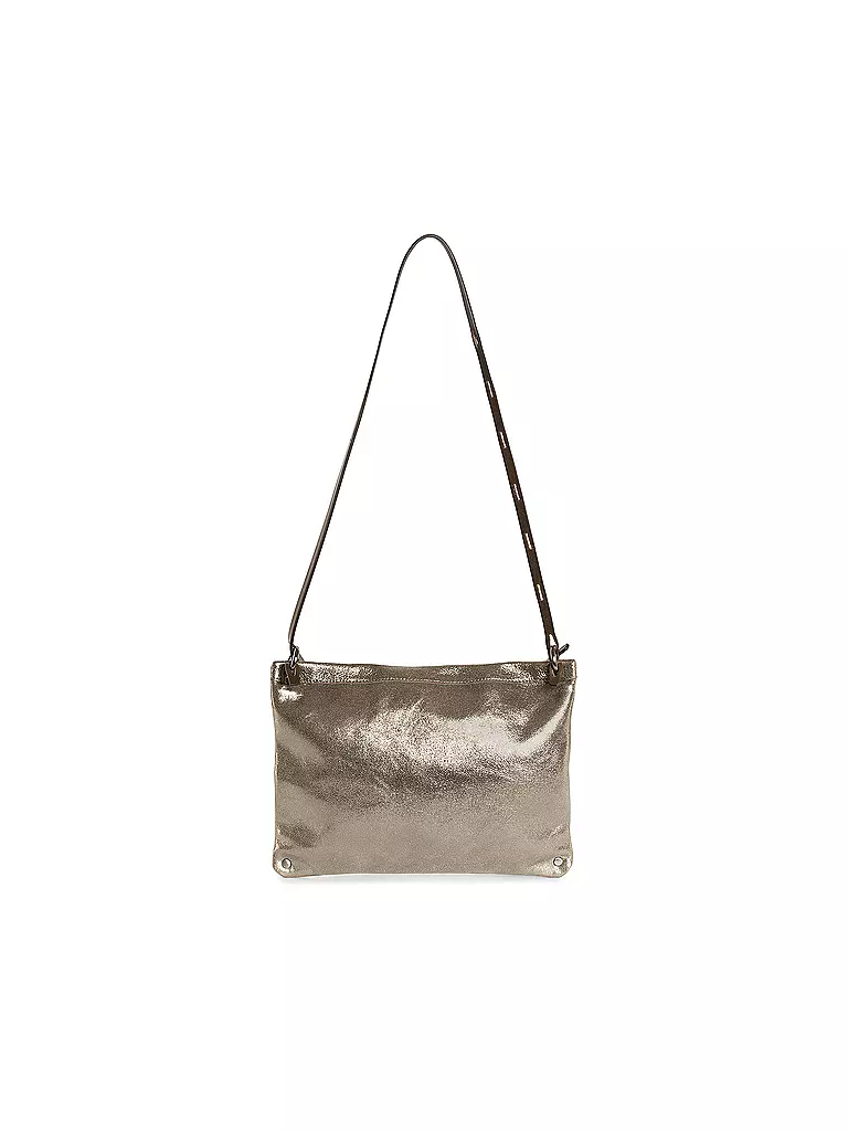 INA KENT Ledertasche - Umhängetasche MOONLIT ed.2 silber