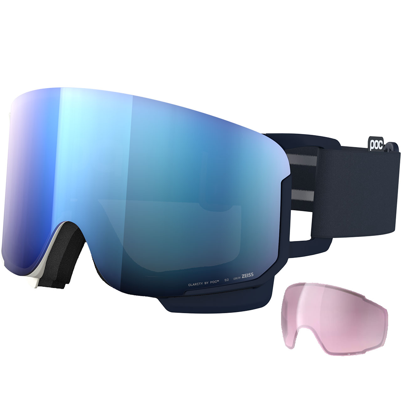 POC Nexal bleu blanc/partly sunny blue   Ersatzscheibe | POC Skibrillen | POC | P | MARKEN | XSPO