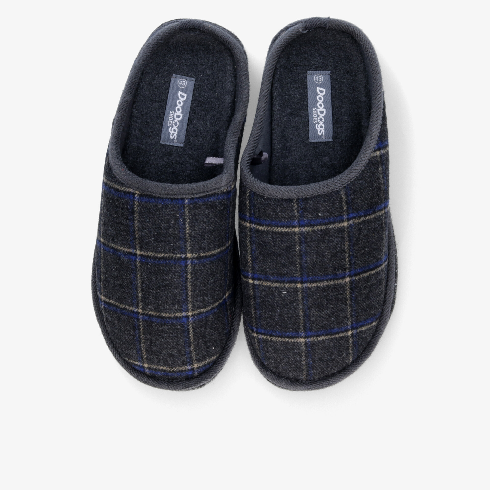 DooDogs Unisex Pantoletten grau