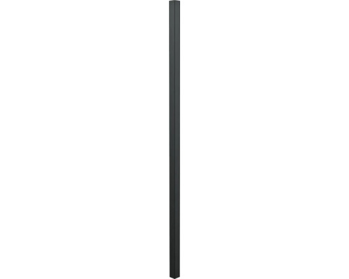 Omheiningspaal ALBERTS Chaussee/Circle/Guardian 5,1 x 5,1 x 150 cm zwart