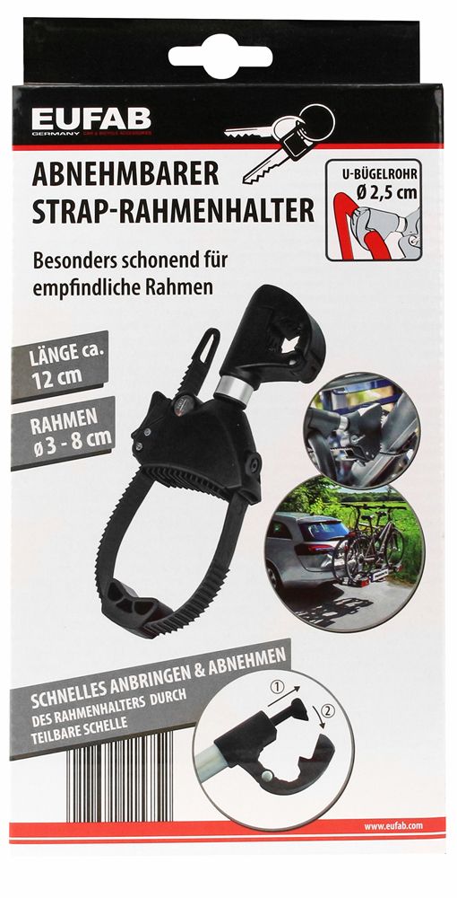 Eufab Strap Rahmenhalter Ø 25mm kaufen | Bike-Discount