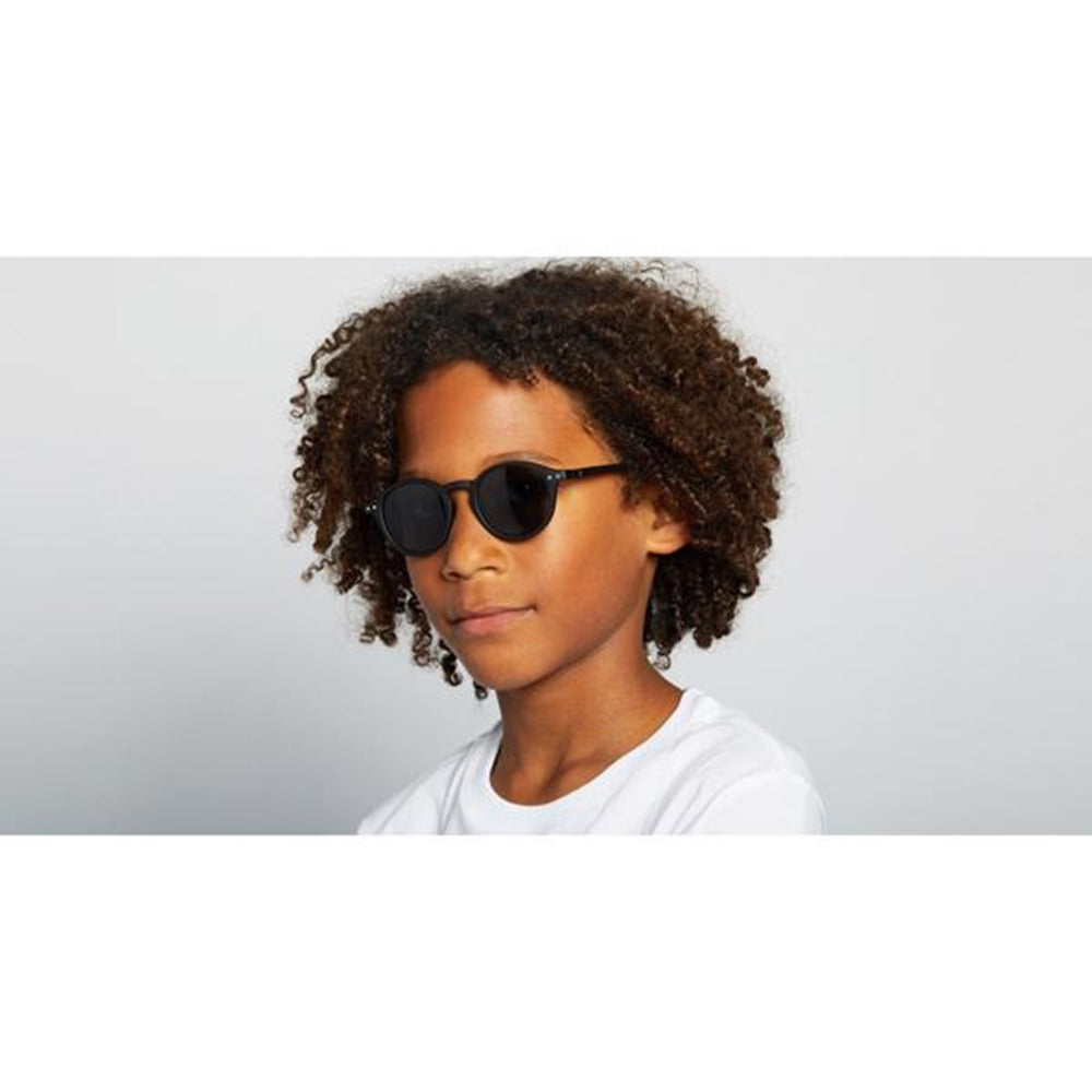 Junior Solbriller D Black - Izipizi → Luksusbaby.dk