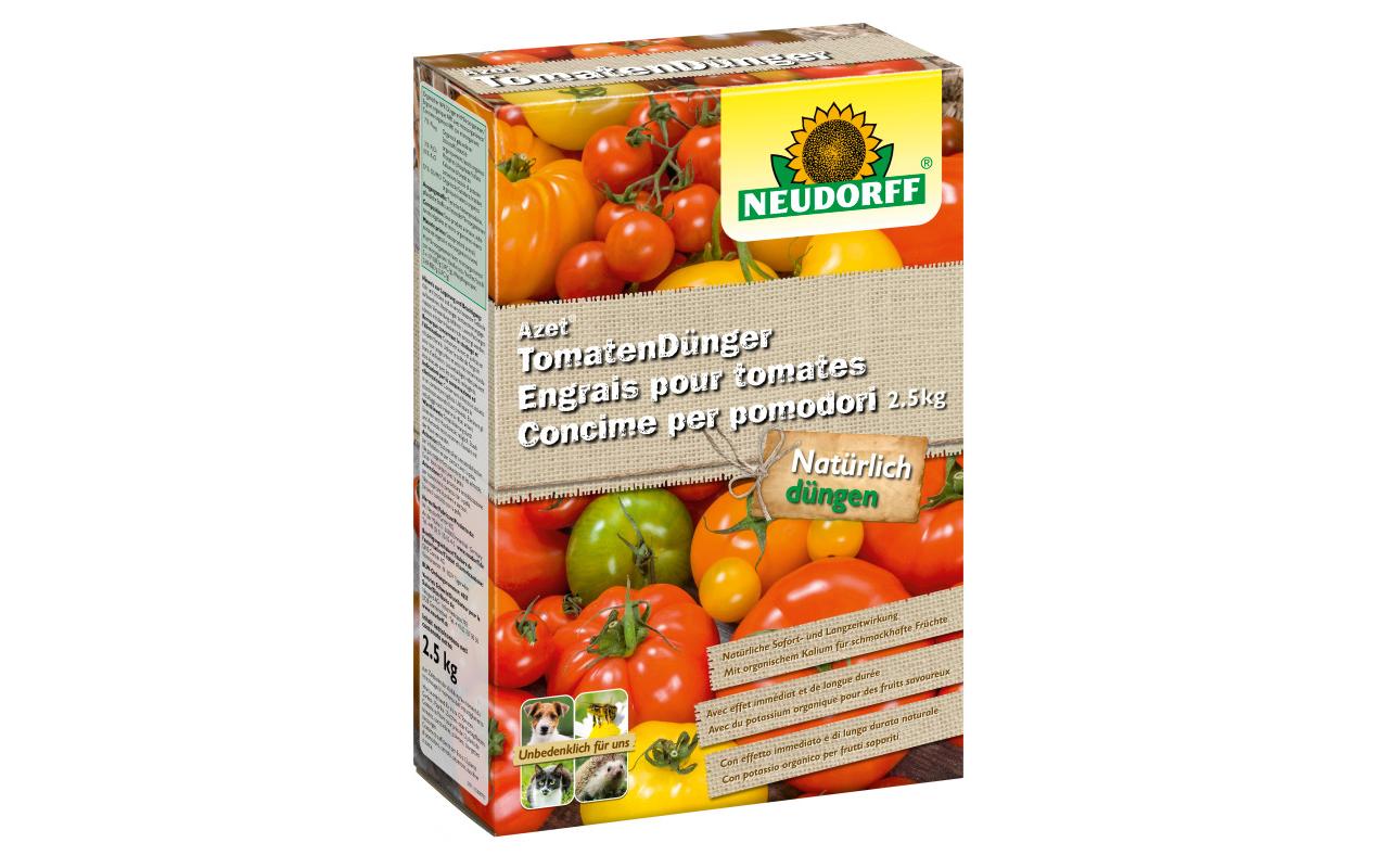 Tomaten Dünger Azet, 2.5 kgNatürlich Bio-Vollwertkost für Tomaten und Fruchtgemüse