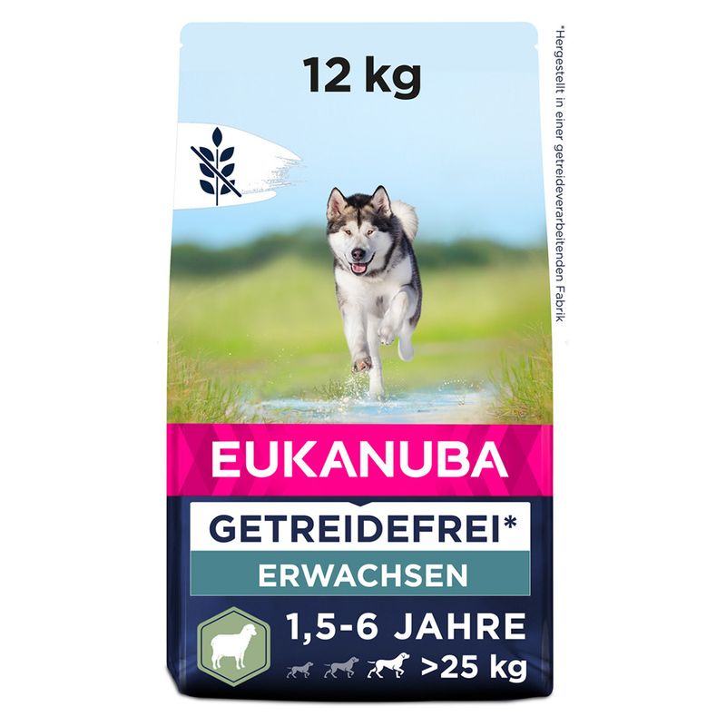 Eukanuba Grain Free Adult Large Breed agneau
