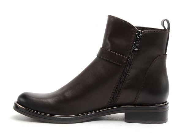 Caprice boots bottine plates femme 25300 marron