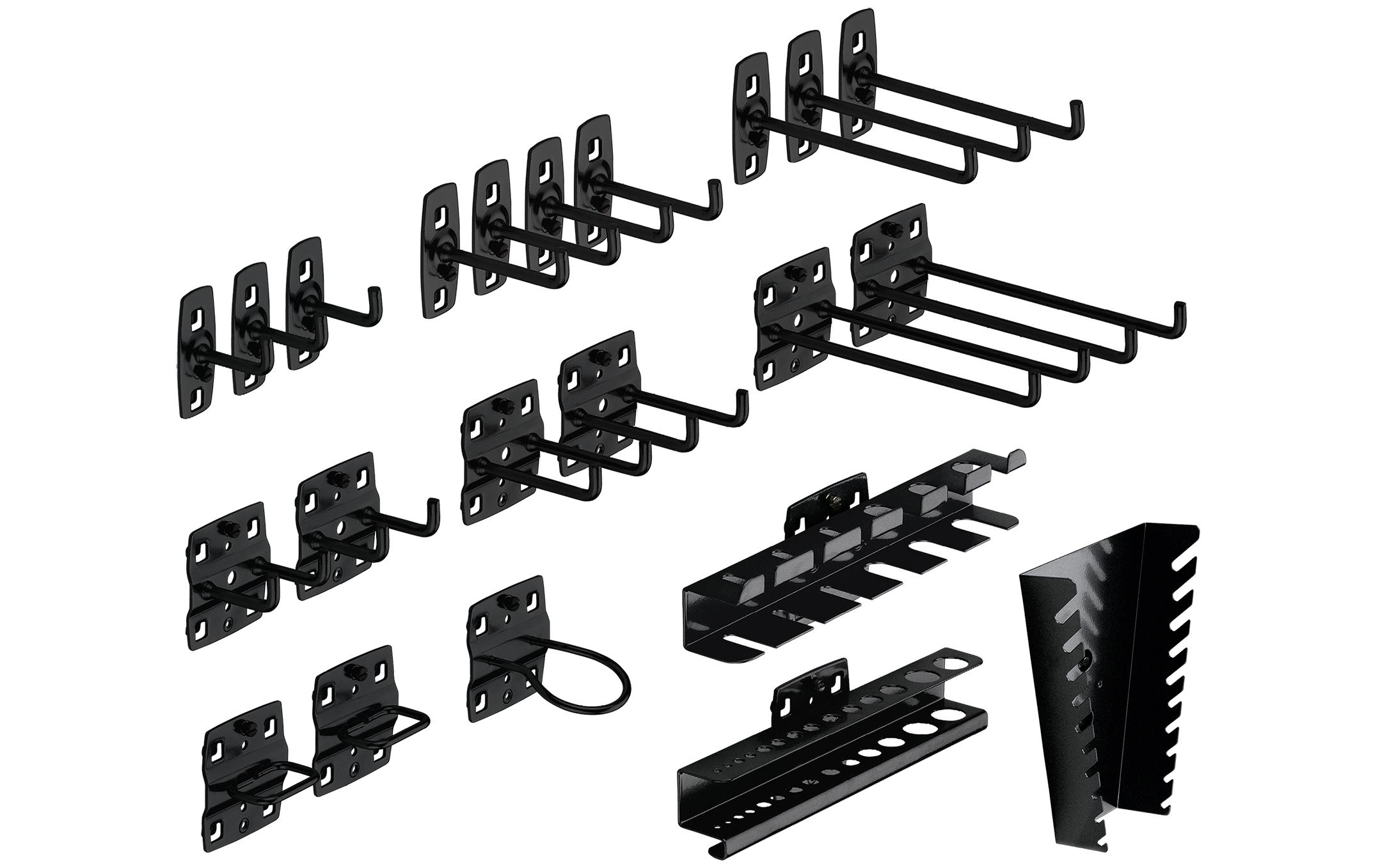 Werkzeughalter Set 22-teiligHakensortiment zu Lochwand