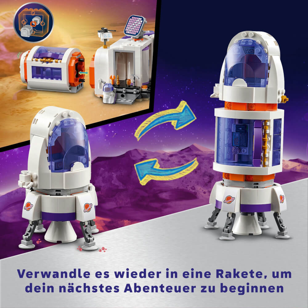 LEGO® Friends 42605 Mars-Raumbasis mit Rakete