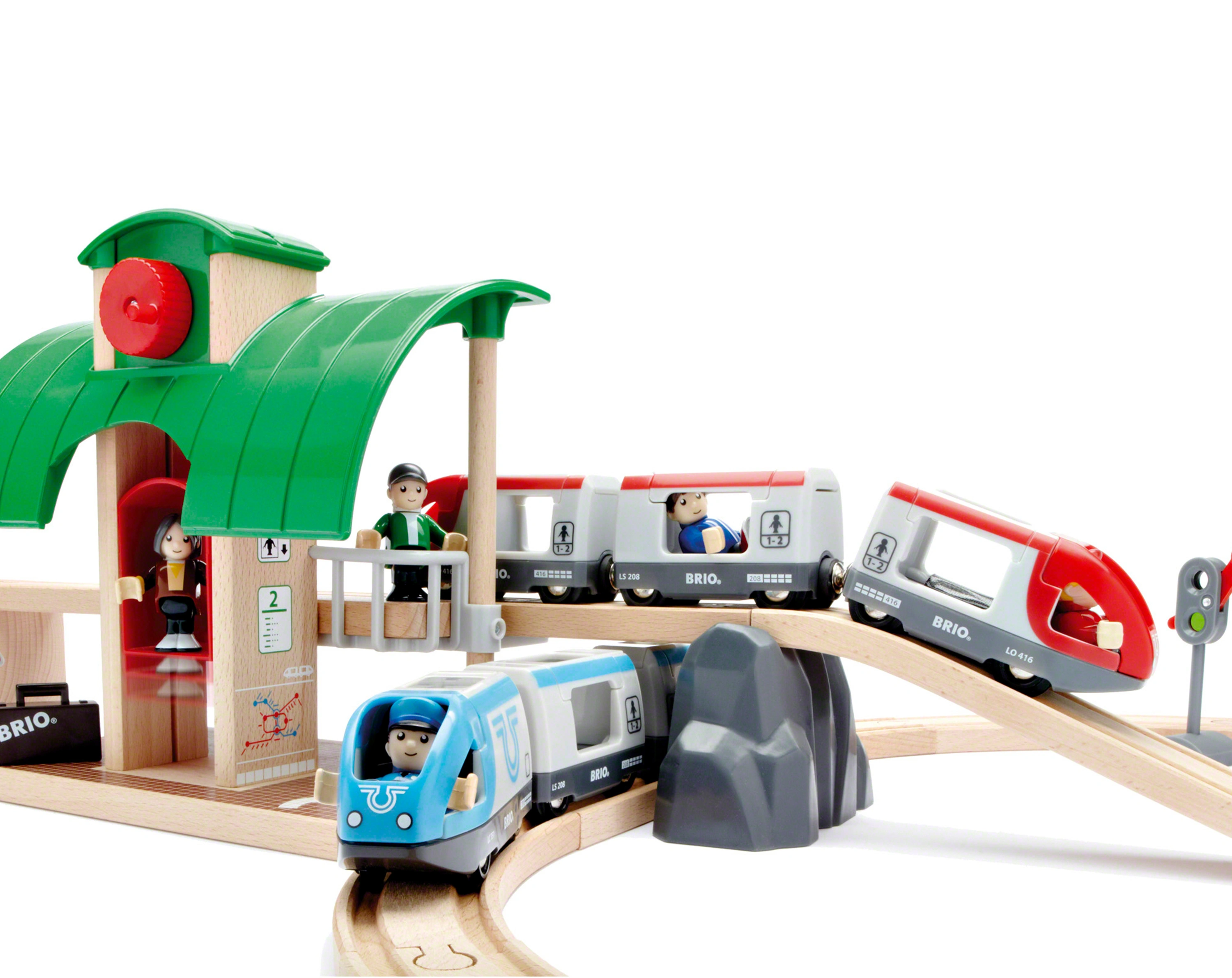 BRIO Großes Bahn Reisezug Set