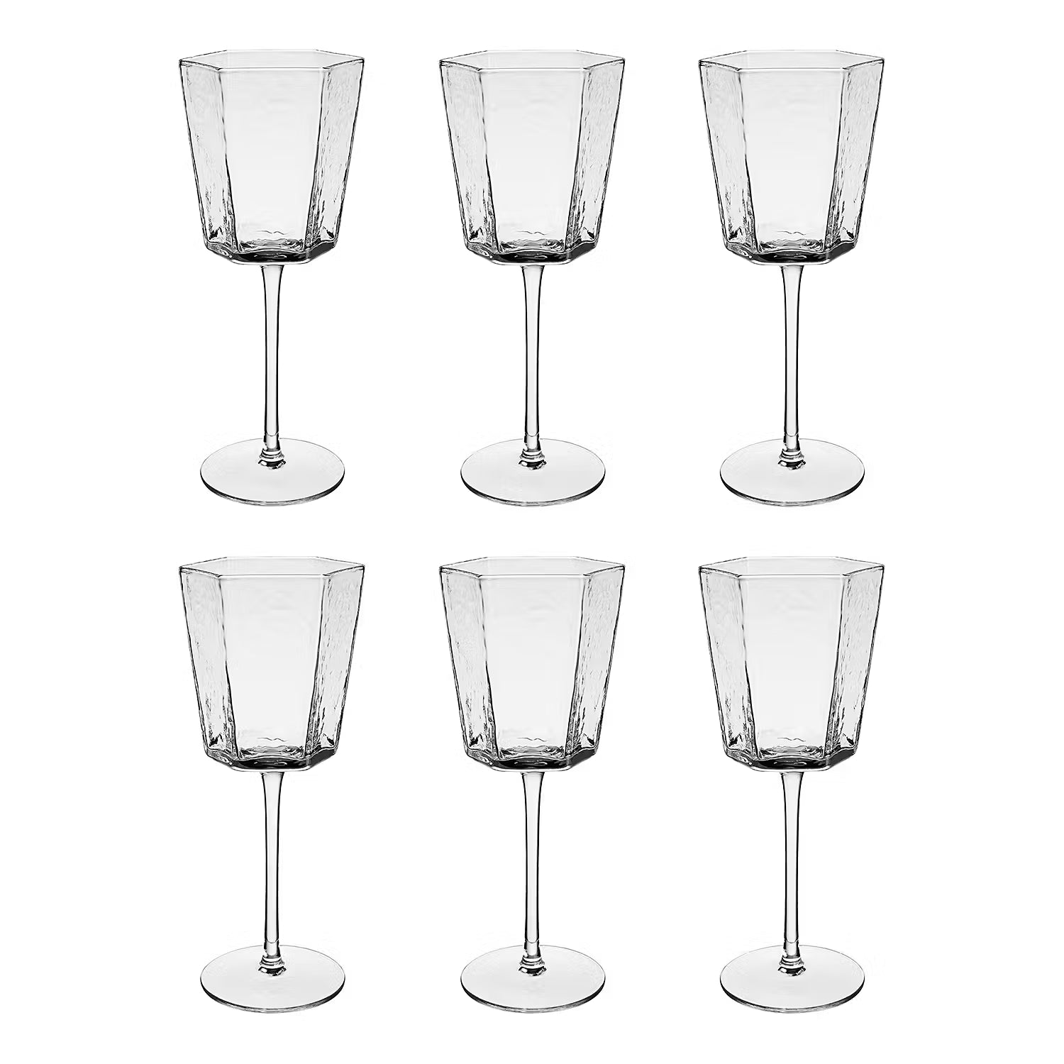 CUBES Weinglas 6er-Set