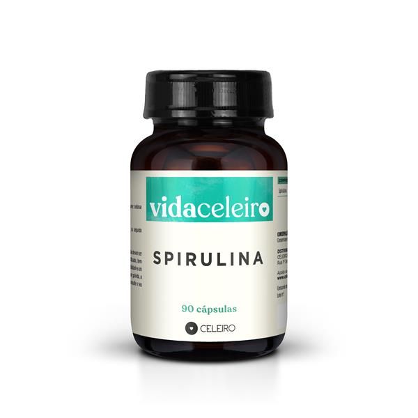 Vida Celeiro Spirulina 90 Cápsulas