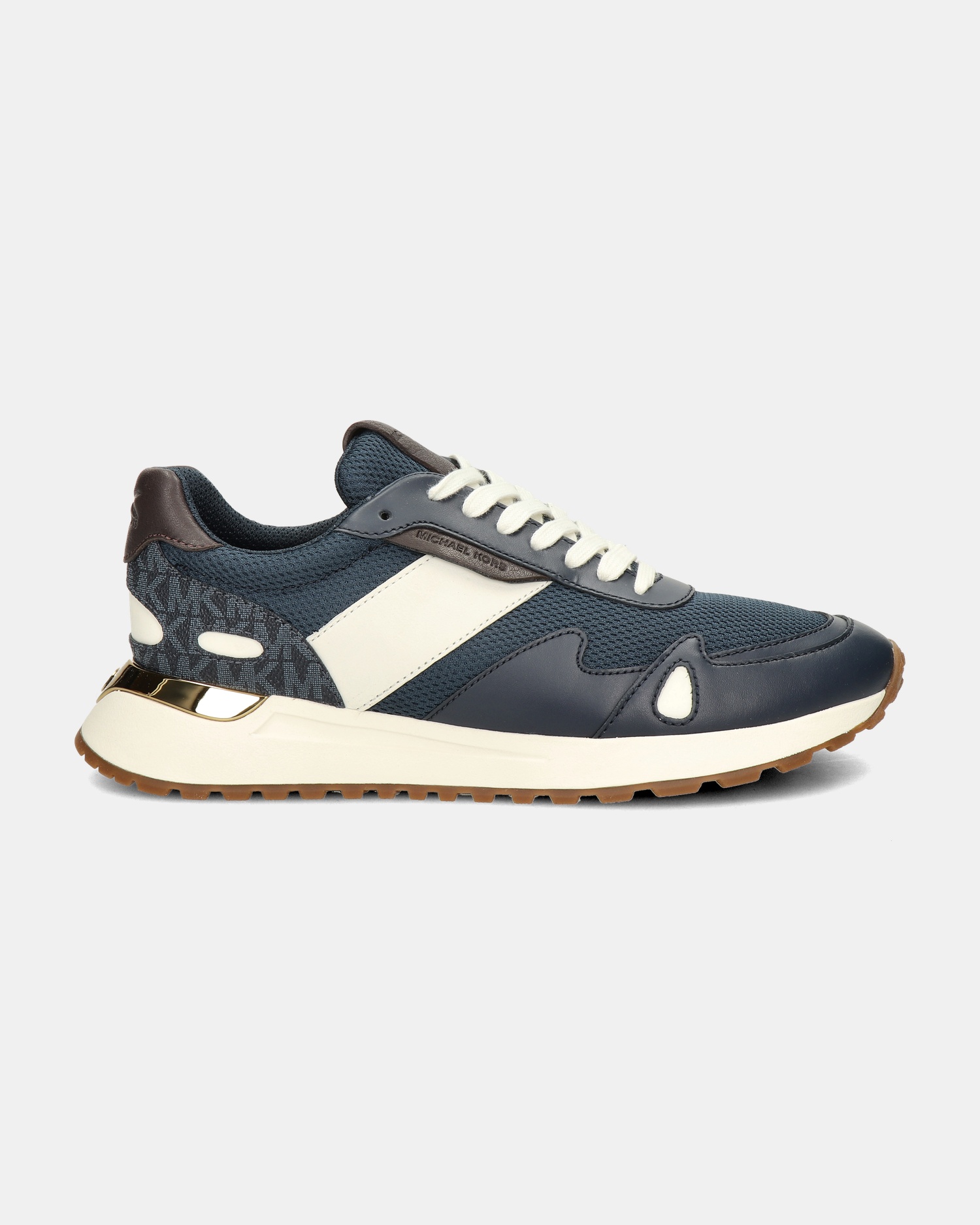 Michael Kors Miles Lage sneakers  - blauw