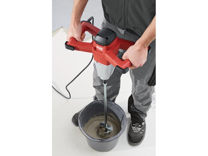 Flex Rührwerk MXE 1000   WR2 120 Rührmaschine zum Anmischen flüssiger und pulverförmiger Baustoffe