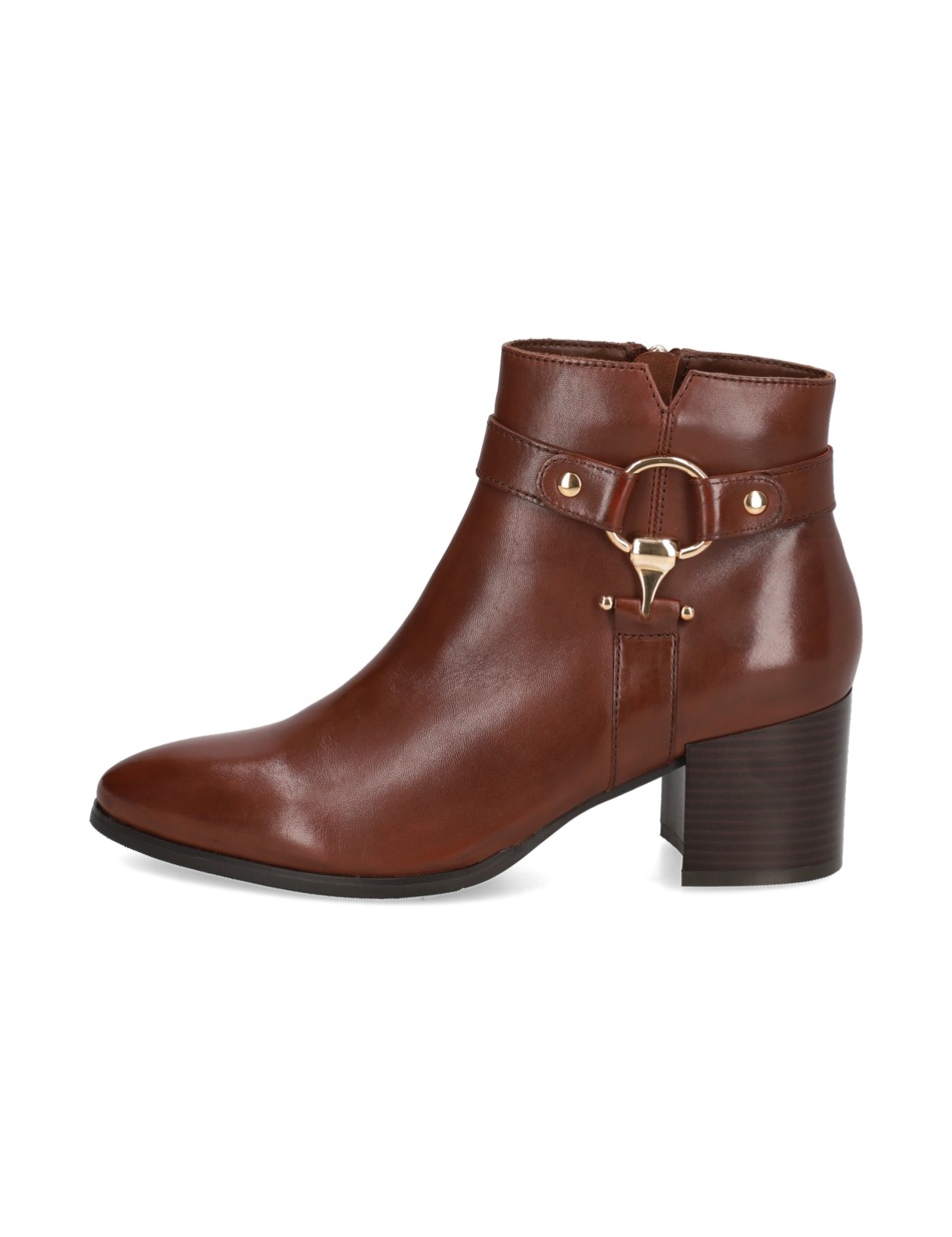Glattleder Stiefelette