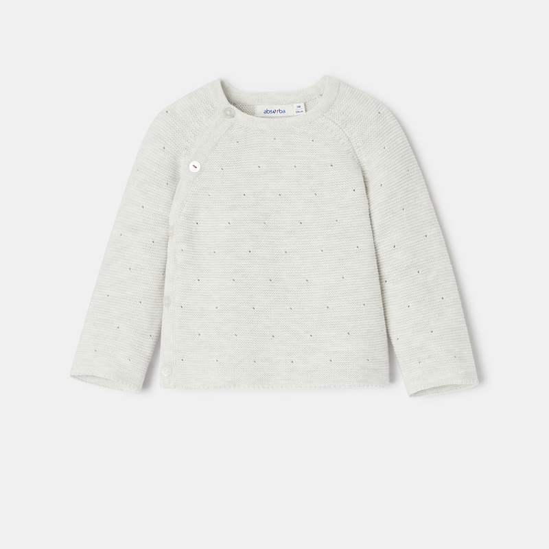 Sweat en coton bleu mixte Absorba