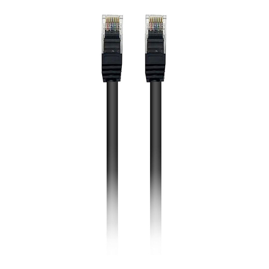 Textorm Câble RJ45 CAT 6 UTP (noir) - 2 m