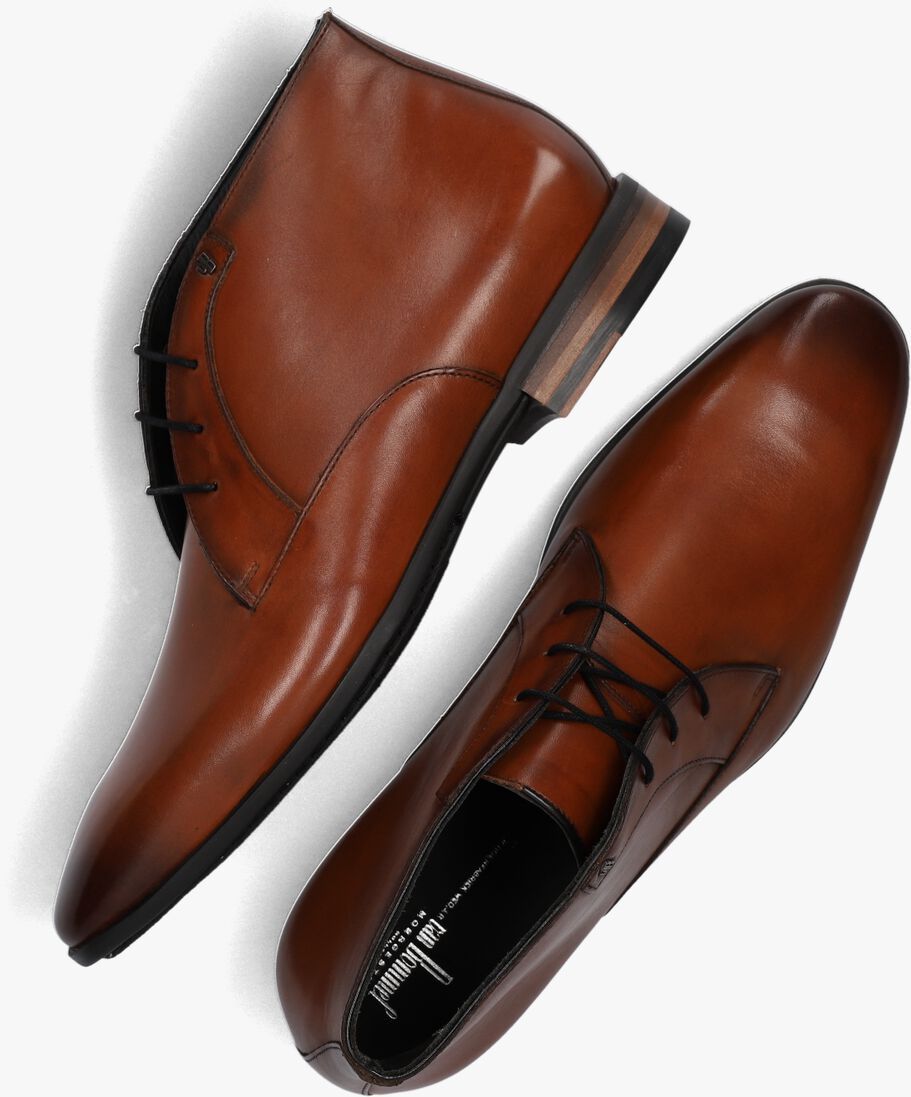 cognac van bommel nette schoenen sbm-50022