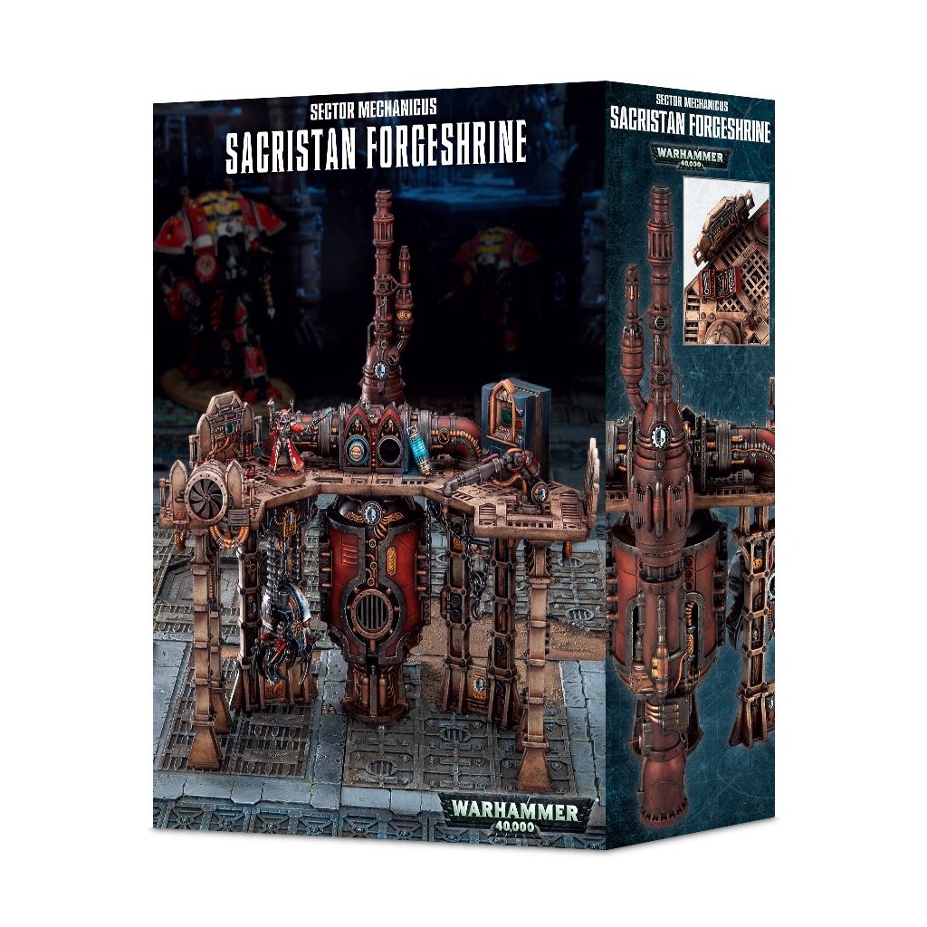 W40K : Décors - Sector Mechanicus Sacristan Forgeshrine