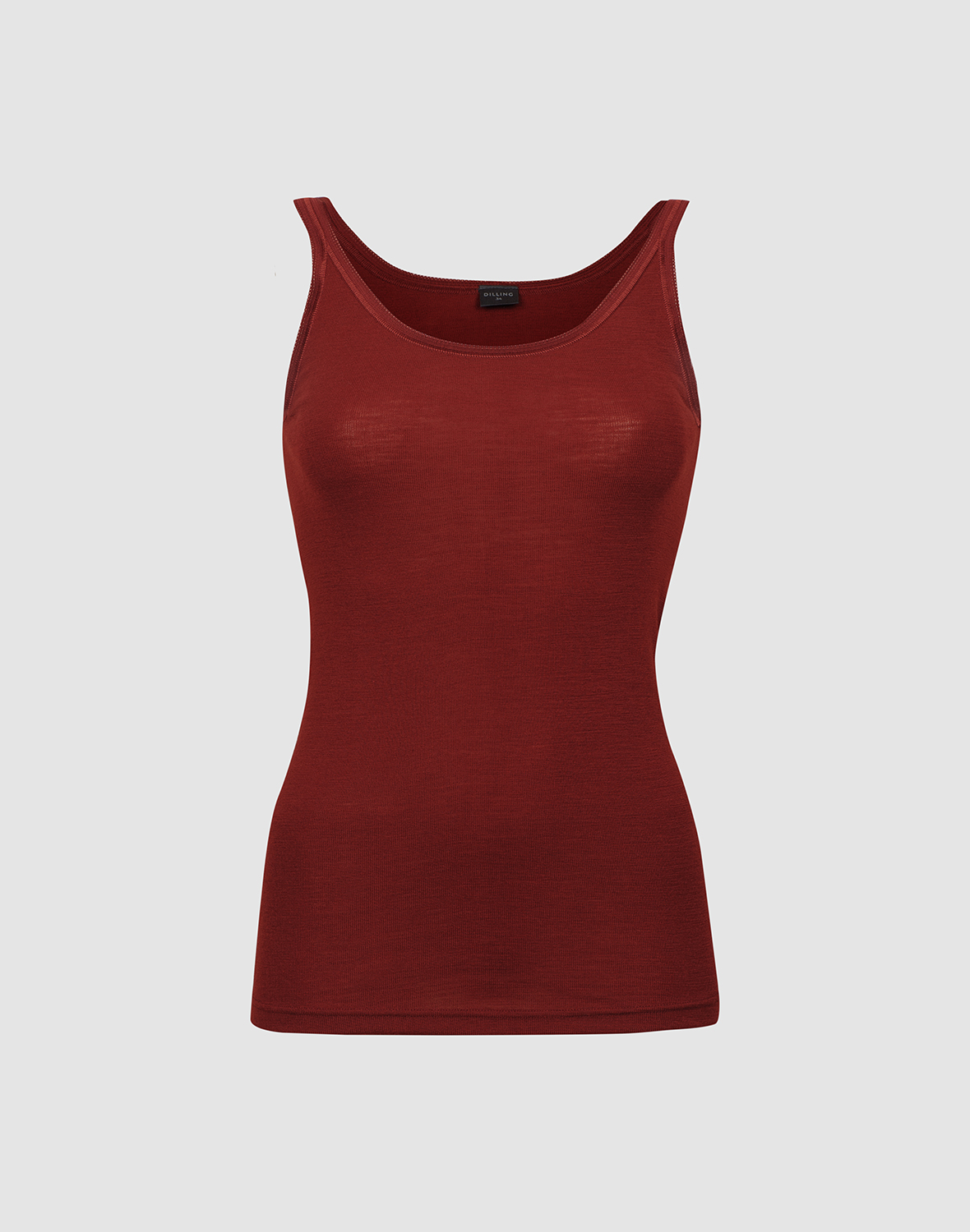 Top van merinowol voor dames in Blushmelange