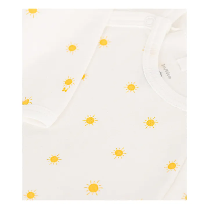 Petit Bateau Pyjama Midye Soleil | Blanc