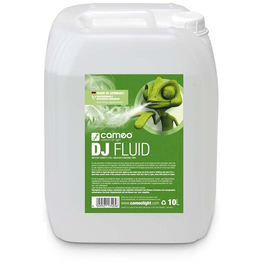 Cameo DJ FLUID medium rookvloeistof, 10 liter