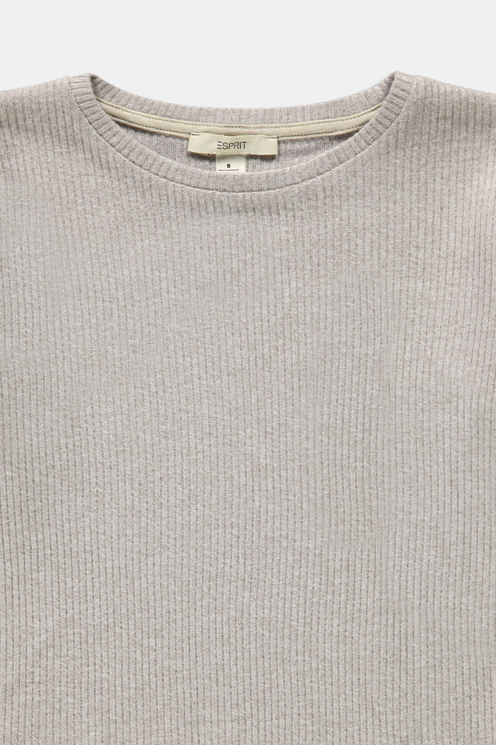 Ensemble : pull et pantalon en maille côtelée
