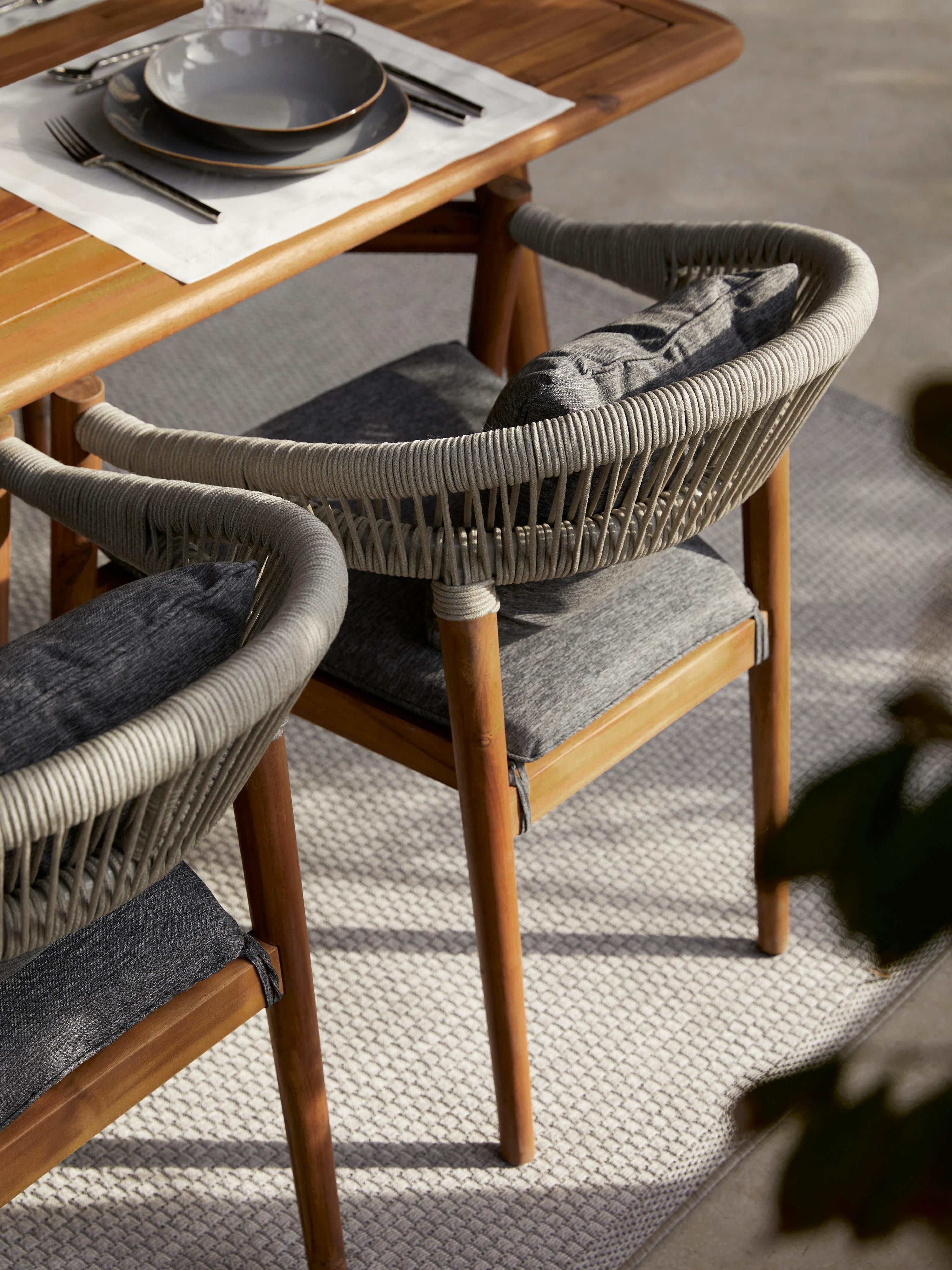 Tuinstoelen Marc van acaciahout, 2 stuks
