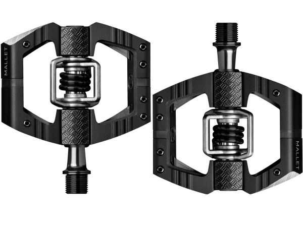 Crankbrothers Mallet Enduro Pedaler, Black/Black