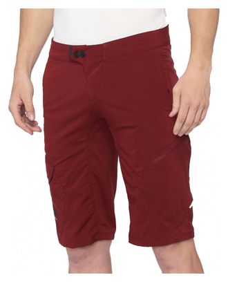 Short 100% Ridecamp Rouge