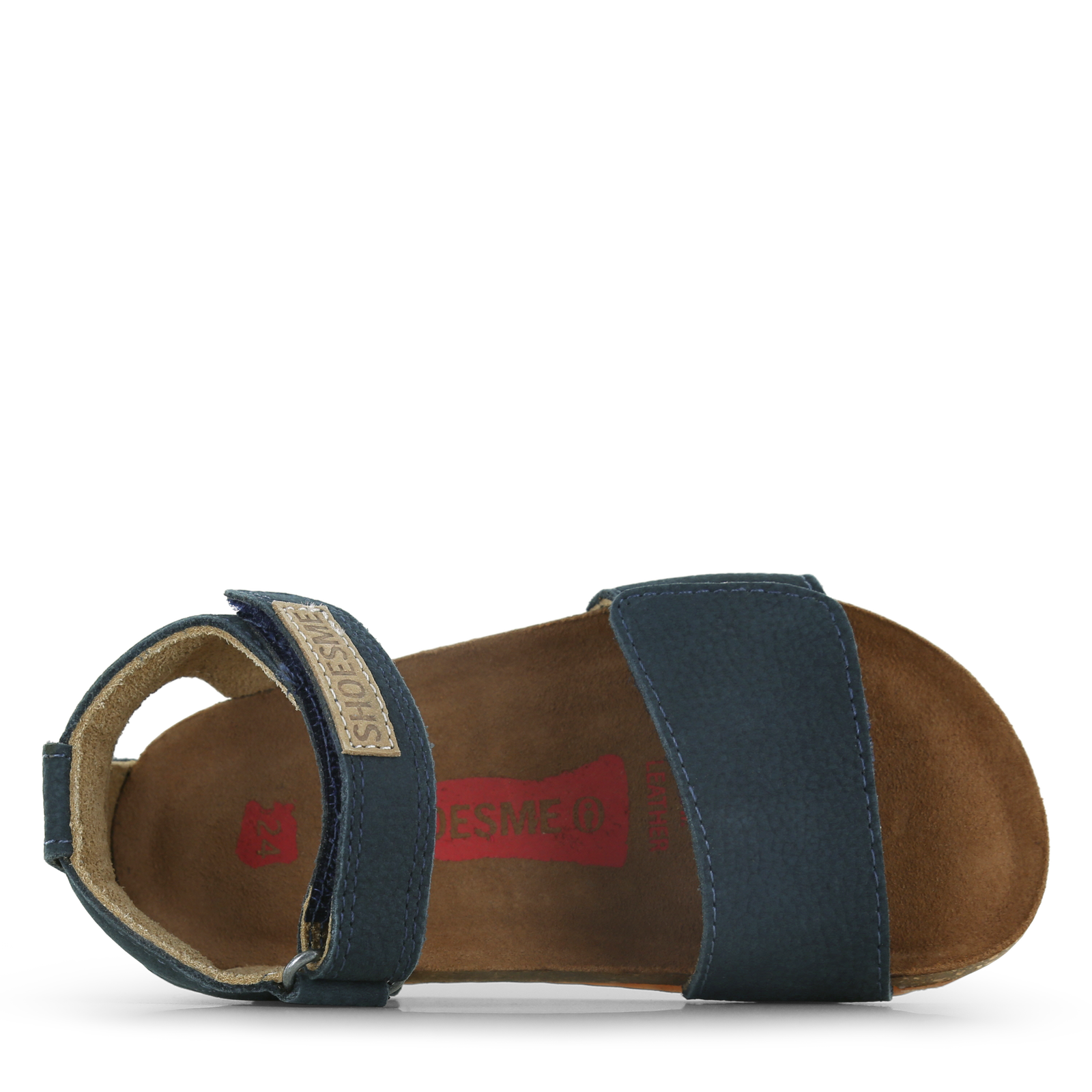 Shoesme dunkelblaue Sandale mit breitem Riemen