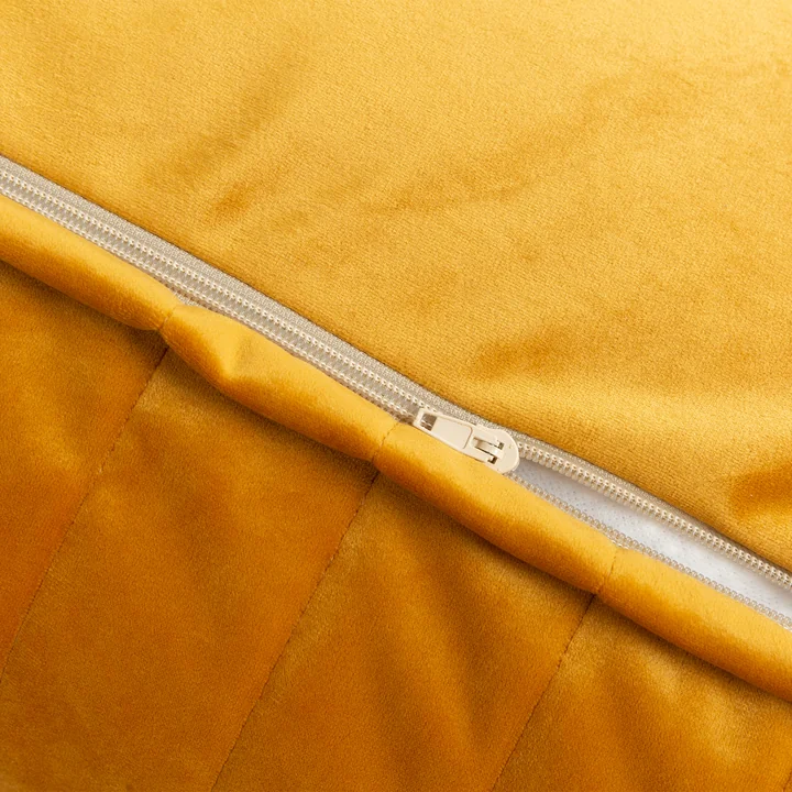 Nobodinoz - Chelsea Samt-Sitzsack, farniente yellow