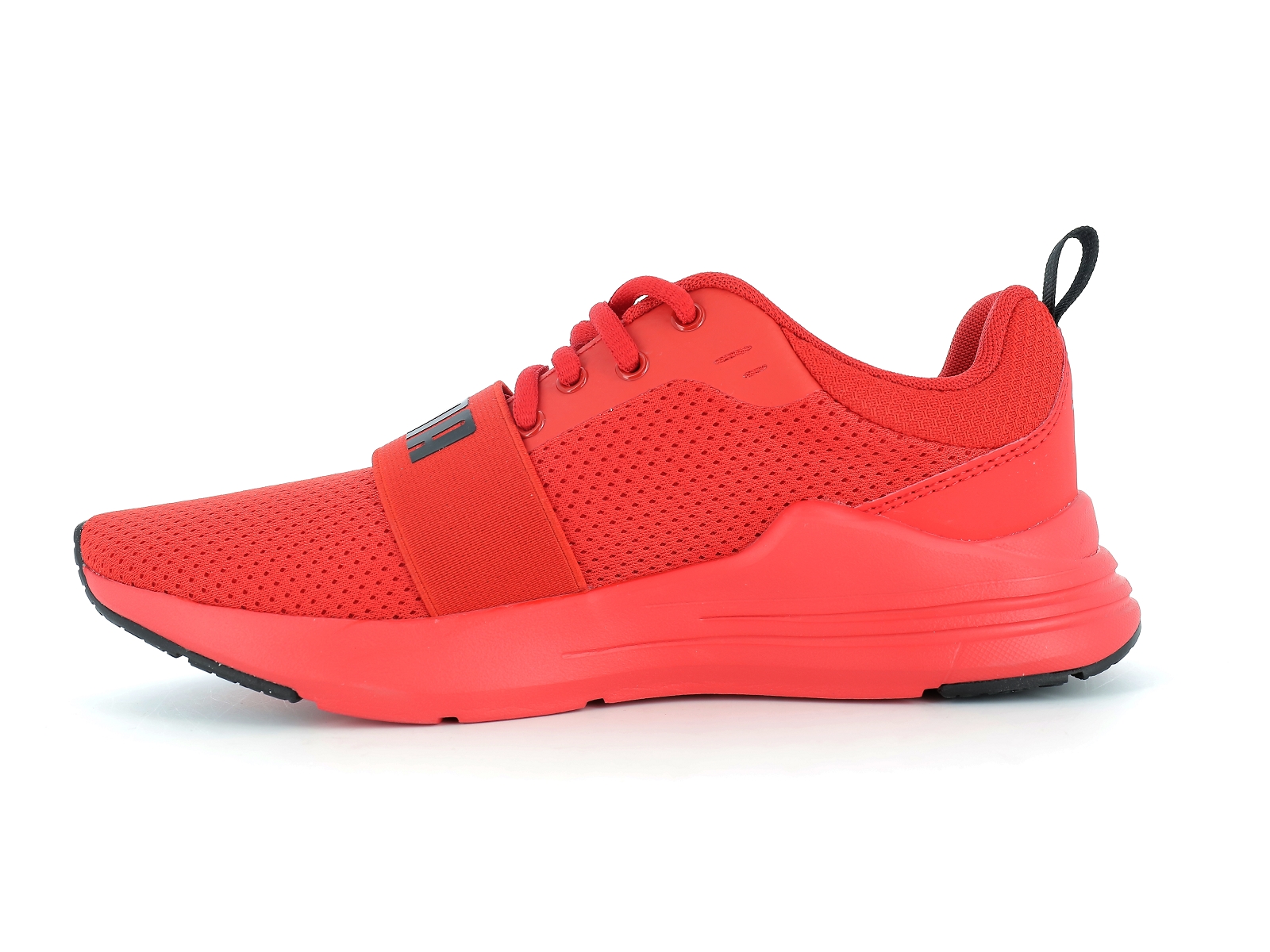 Puma-374214 Matières combinées Rouge