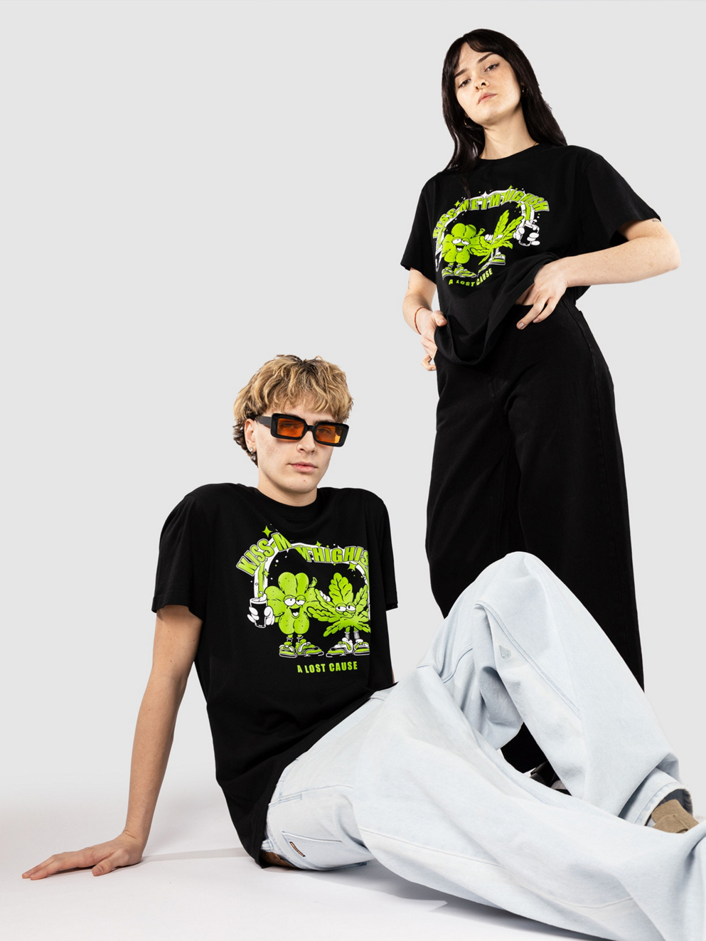 A Lost Cause Highish T-Shirt black