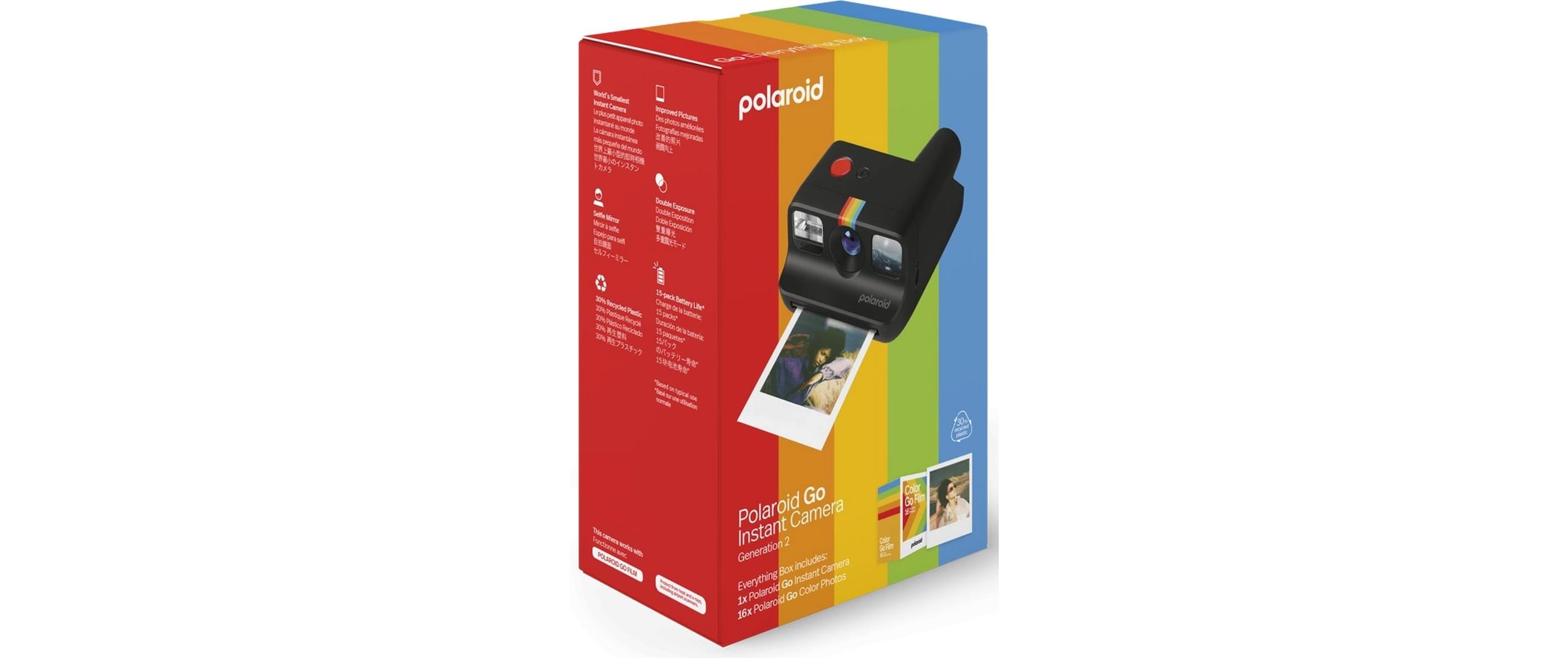 Polaroid Sofortbildkamera »Everything Box Go Gen 2.0 Schwarz«
