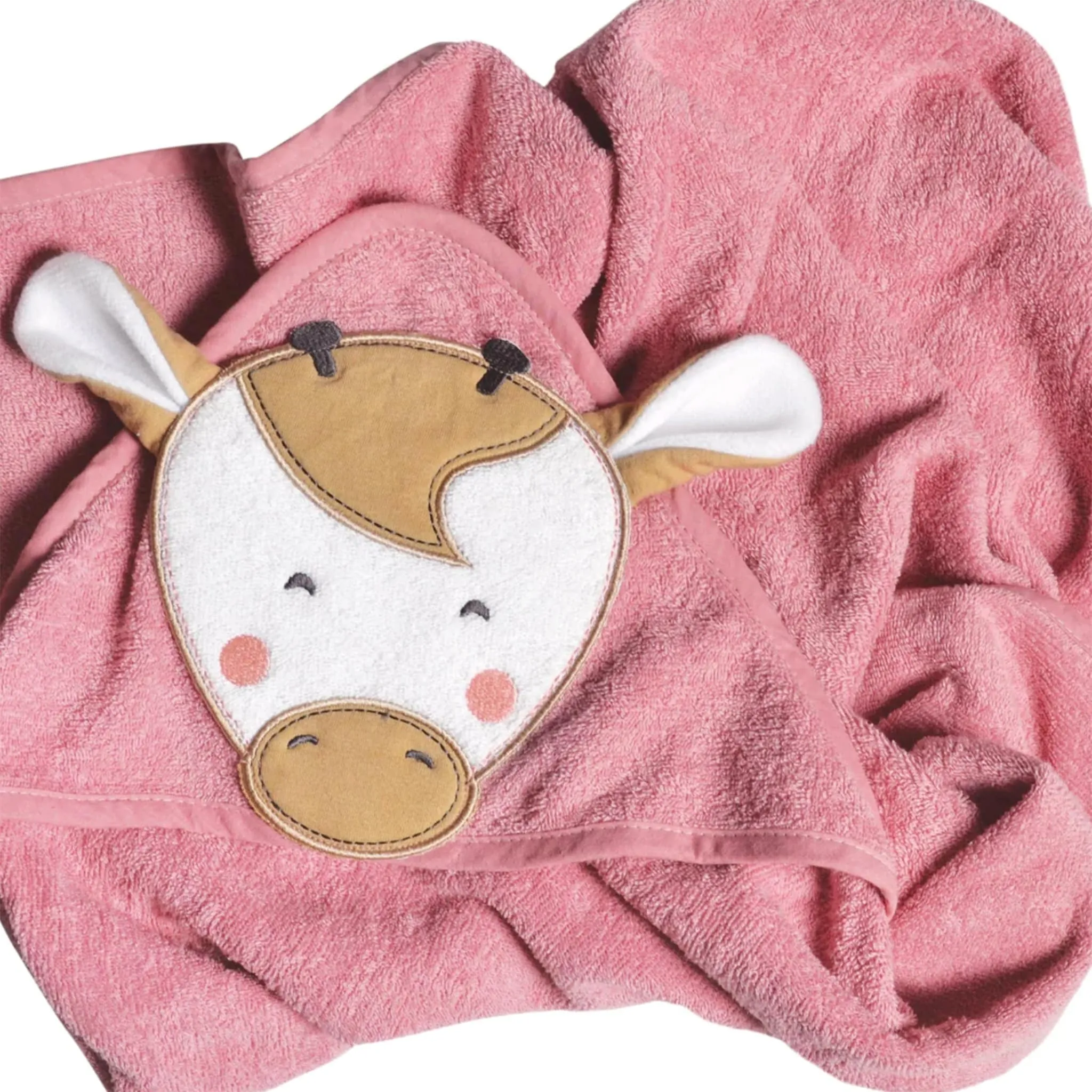Perlimpinpin Serviette à Capuchon - Girafe