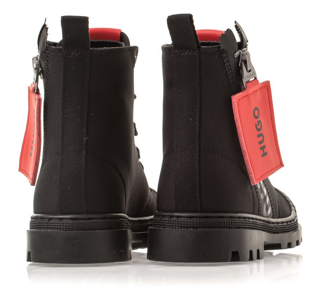 Hugo Boss Logo Tag Lace Boots