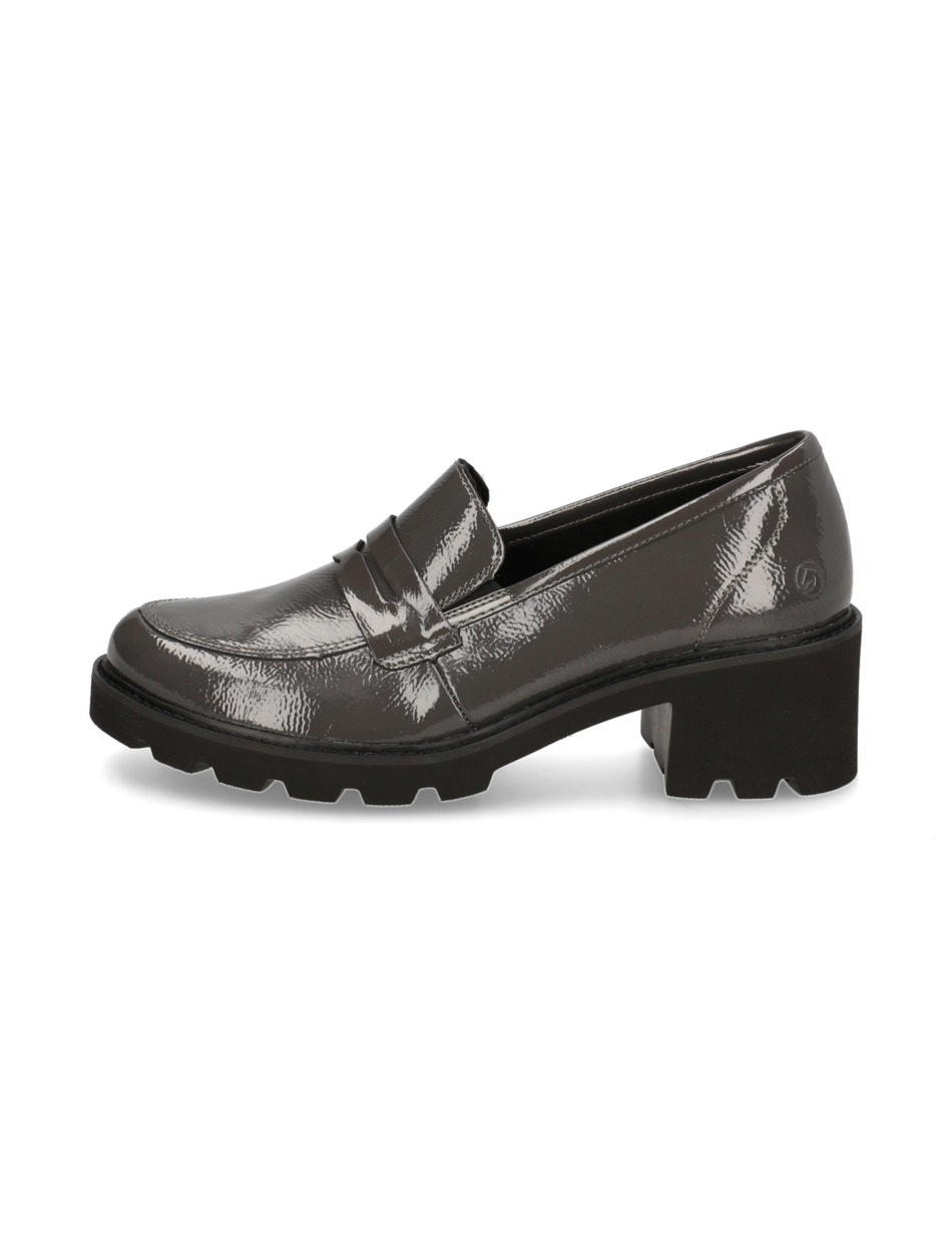 Lederkombination Slipper