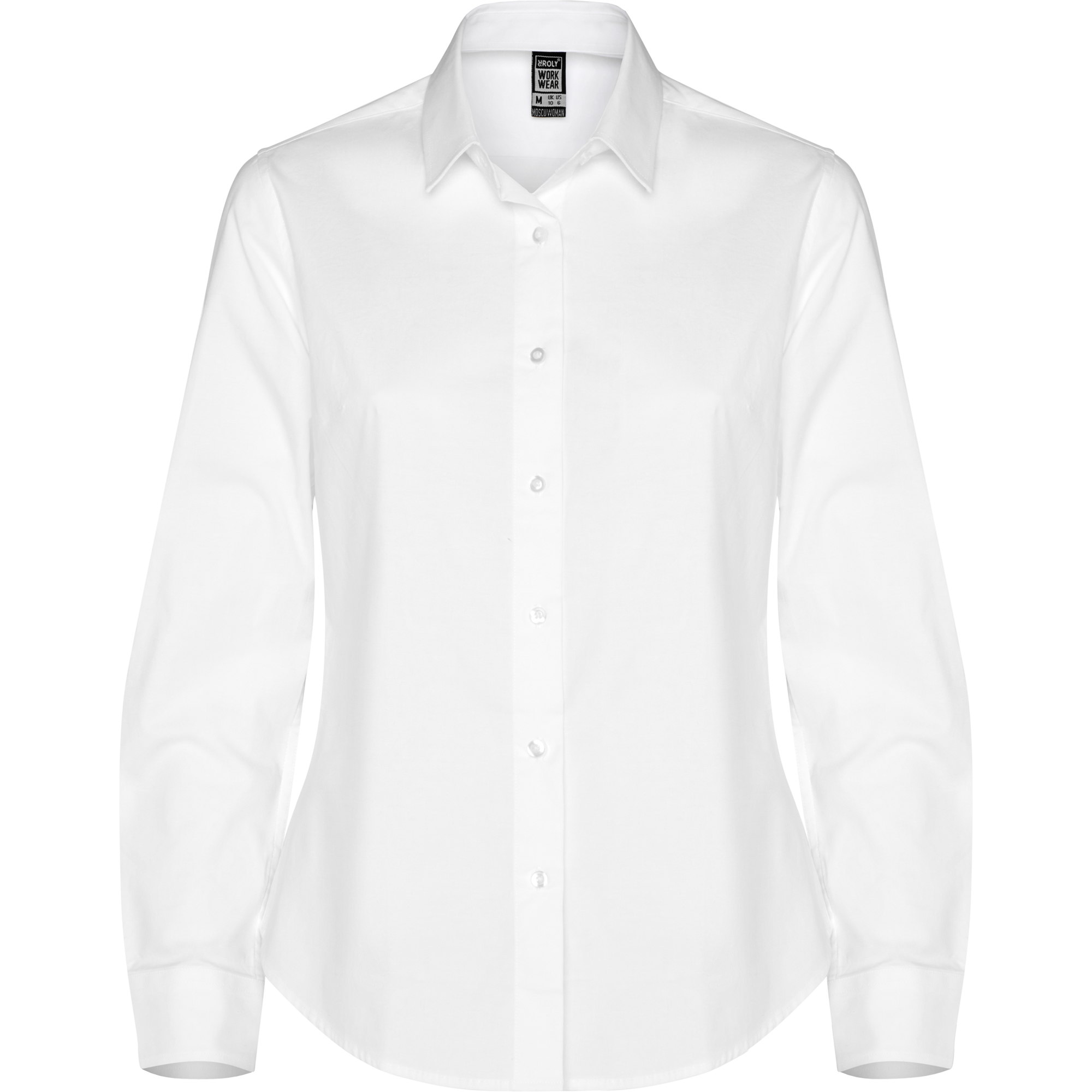 Roly CM5505 - MOSCU WOMAN Chemise à manches longues pour femme en tissu élastique