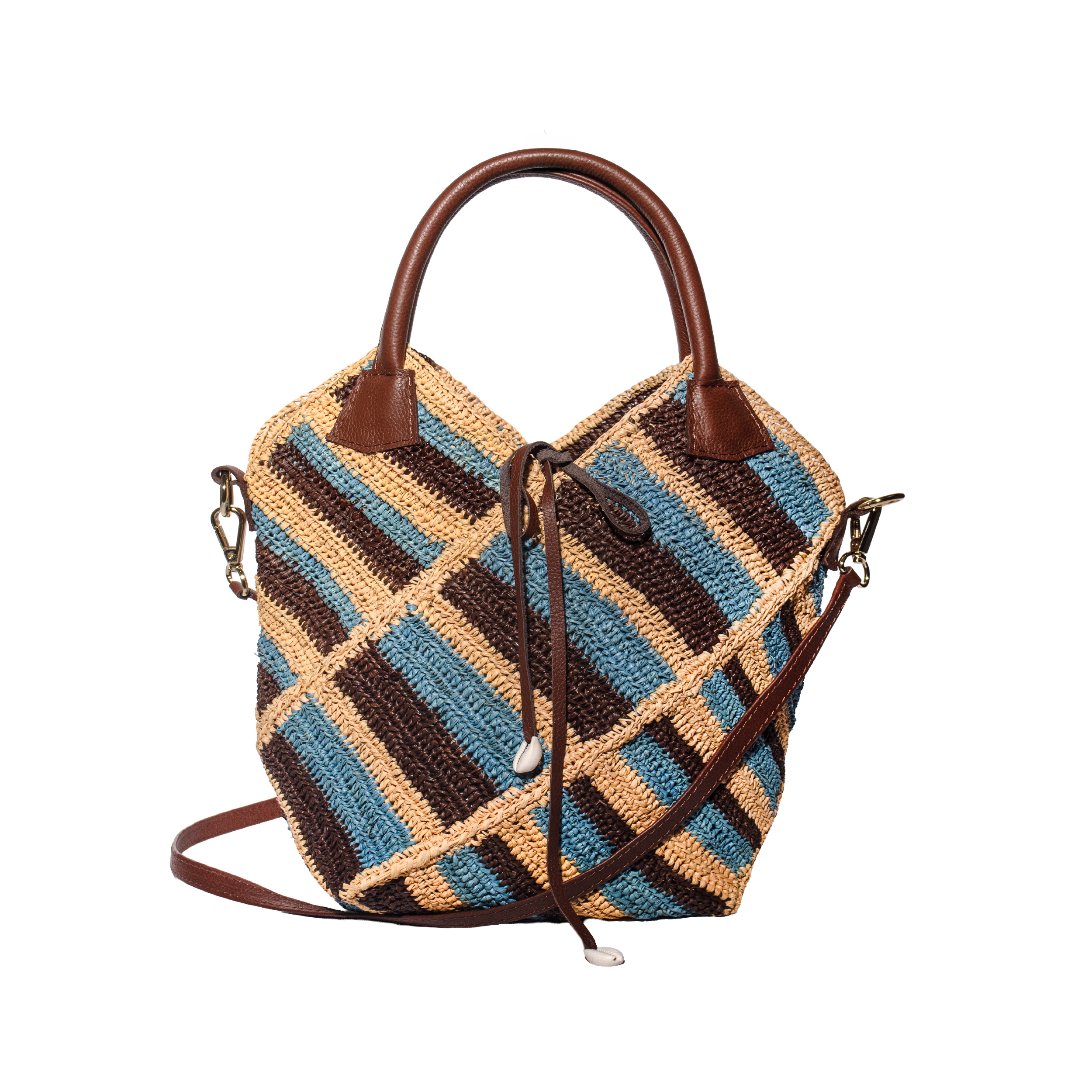 Mini sac rayé La Aventurera