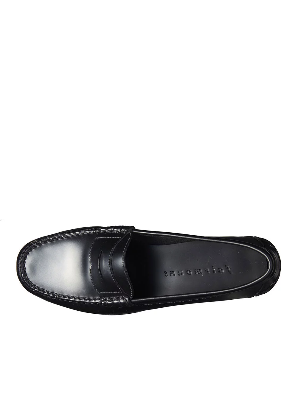 MOCASSIN W BEEFROLL CUIR NOIR