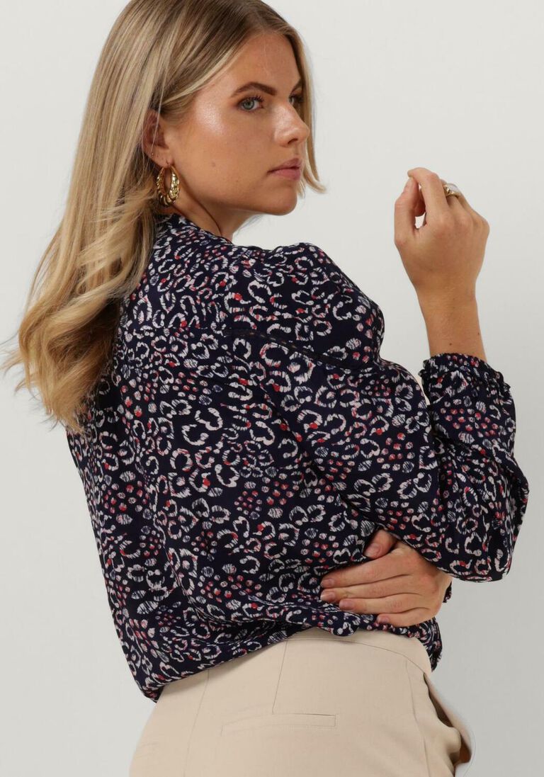 MOLIIN blauwe moliin blouse julia