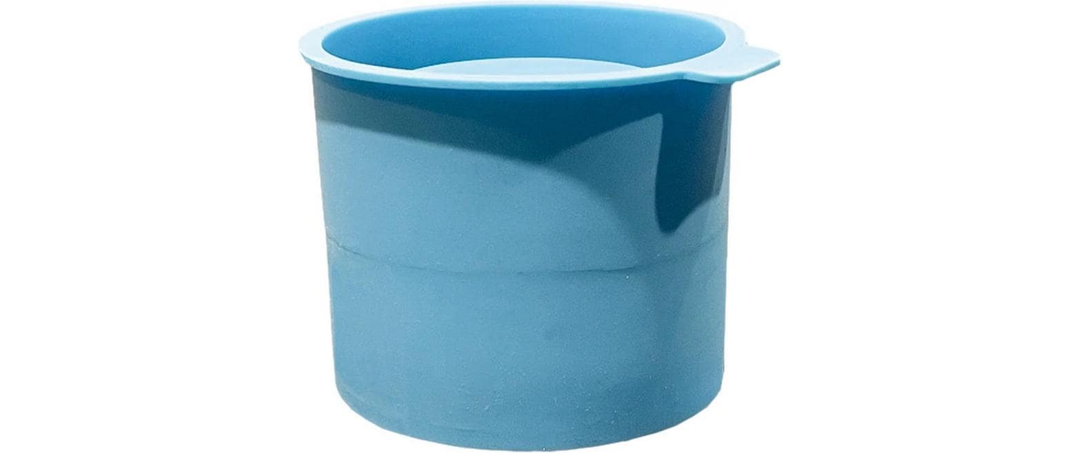Giessform Becher rund, Ø 8.3 cm, BlauSilikongiessform