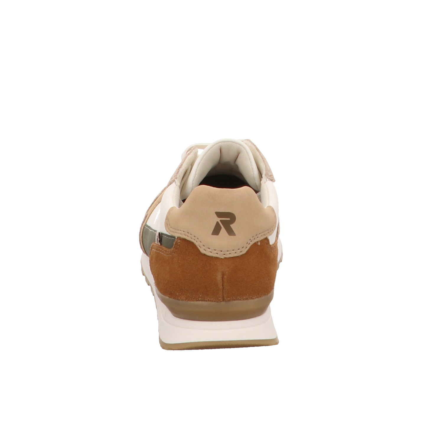 Rieker Schnürhalbschuh weiss/weiss kombi